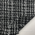 Tissu en tweed teint en fil à carreaux à carreaux